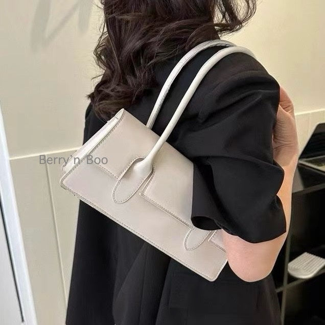 Rectangular Shoulder Flap Bag