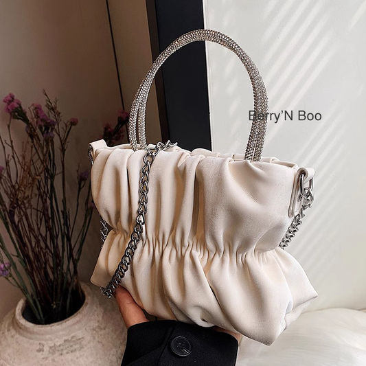 Soft Ruched Handbag