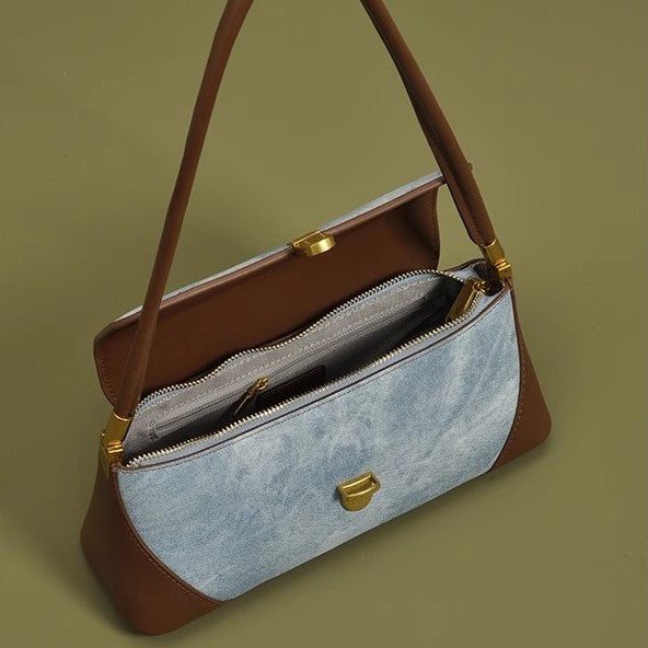 Vinatge Denim Soulder Bag