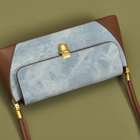 Vinatge Denim Soulder Bag