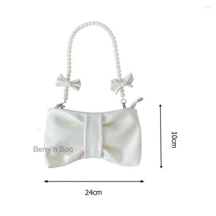 Mini Bow Pearly Bag