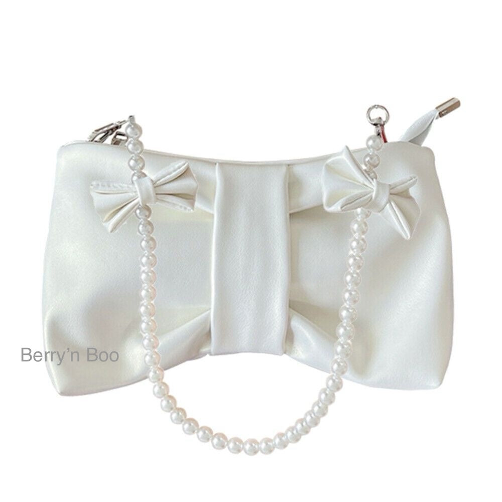 Mini Bow Pearly Bag